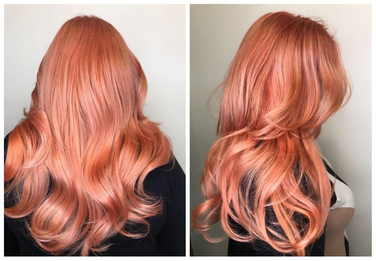 Грядущие тренды в стиле: блоранж – тепло-розовый цвет волос